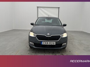 Skoda Fabia TSI 95hk Sensorer CarPlay Farthållare Välservad