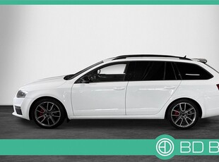 Skoda Octavia RS 2.0 TDI DSG DRAG VÄRMARE NAVI SVART OPTIK