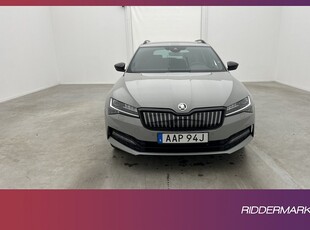 Skoda Superb iV Plug-in 218hk SportLine Cockpit Värm Drag