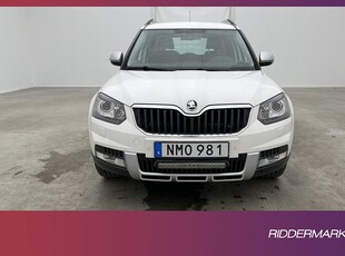 Skoda Yeti TDI 4x4 140hk Drivers Edt Värm Kamera Navi Drag