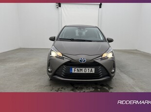 Toyota Yaris Hybrid e-CVT 101hk Y20 Kamera Välserv 0,37L/mil