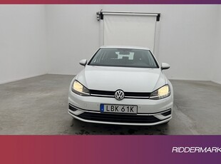 Volkswagen Golf TSI 115hk Sensorer CarPlay Välserv 0.48L/mil