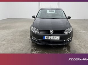 Volkswagen Polo 1.2 TSI 90hk Comfortline Två-Bruk Välservad