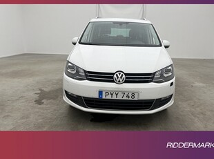 Volkswagen Sharan TDI 4M Premium 7-Sits Värmare Kamera Drag