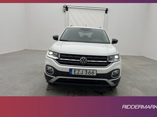 Volkswagen T-CROSS TSI 110hk GT En-Brukare Sensorer CarPlay