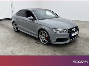 Audi A3Sedan TDI Q S-Line Pano Sensorer Välservad 2016, Halvkombi