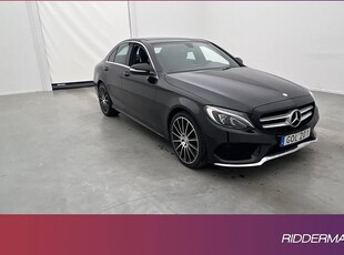 Mercedes C250Benz C 250 d Sedan 4M AMG Pano Sensorer Skinn Drag 2015, Sedan