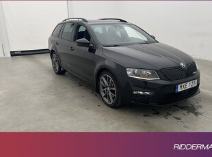 Skoda OctaviaRS TDI 4x4 Värmare Skinn Sensorer Drag 2016, Kombi