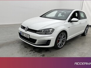 Volkswagen GolfGTD Taklucka Dynaudio Värm Kamera Drag 2016, Halvkombi