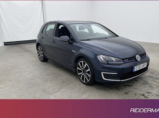 Volkswagen GolfGTE Plus Taklucka Värmare Navi CarPlay 2016, Halvkombi