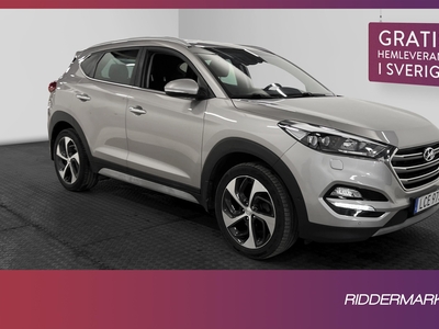 Hyundai Tucson 1.6 T-GDI 4WD 177hk Kamera Drag Navi Välserv