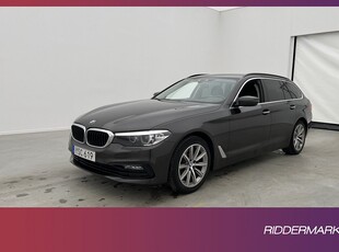 BMW 520 d 190hk Sport line Kamera Rattvärme H-skinn Navi Drag