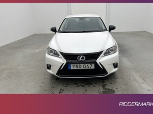 Lexus CT 200h CVT 136hk Sport Kamera Navi 0,38l/Mil