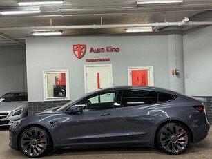 Tesla Model 3 Performance Vinterdäck 1-ägare 4800mil