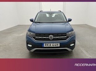 Volkswagen T-CROSS 1.0 95hk Sensorer Farthållare Bluetooth