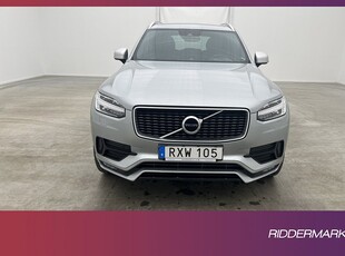 Volvo XC90 D5 AWD R-Design VOC Värm 7-Sits Luft B&W HUD Drag