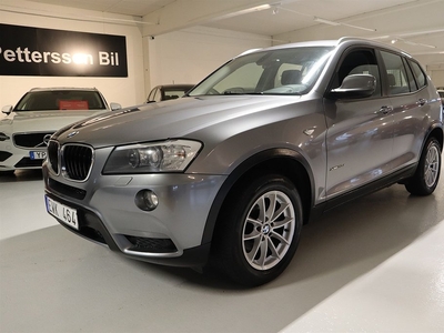 BMW X3 xDrive20d 184hk AUT DRAG LÄDER GPS VHJUL