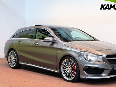 Mercedes CLA45 AMGBenz CLA 45 AMG 4Matic Panorama Harman Kardon 360 kamera Navi 2016, Kombi