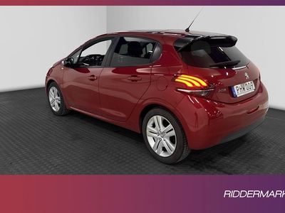 Peugeot 208 1.2 VTi 82hk 5-d Pano P-sensorer Kamrem bytt