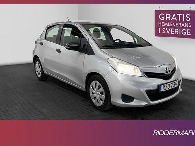 Toyota Yaris 1.0 VVT-i 69hk M-värmare Välservad 2-Brukare