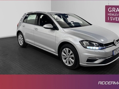 Volkswagen Golf1.0 TSI Sensorer Carplay Välservad 2018, Halvkombi