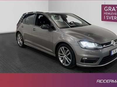 Volkswagen Golf2.0 TDI R-line Dynaudio Värmare Drag 2017, Halvkombi