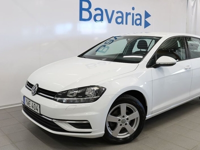 Volkswagen GolfVW 1.0 TSI Automat DSG Motorvärmare Backkamera AC 2018, Kombi