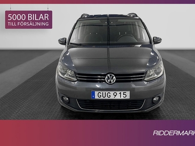 Volkswagen Touran 1.4 TSI 7-sits Pano M-värmare Dragkrok