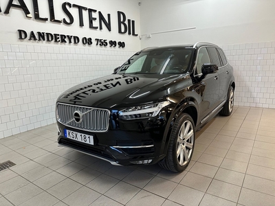 Volvo XC90 D5 AWD Inscription B&W Luftfjädring 7-Sits Drag Svensksåld