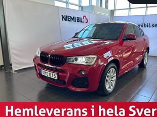 BMW X4xDrive30d Steptronic M Sport Taklucka Skinn Vinterhju 2015, SUV