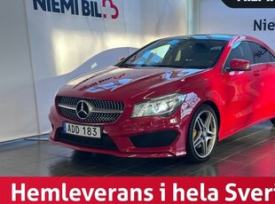 Mercedes CLA250Benz CLA 250 7G-DCT AMG Sport Panorama Skinn Vinter 2014, Sportkupé