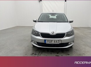 Skoda Fabia1.0 TSI Sensorer CarPlay Låg-Skatt 2018, Halvkombi