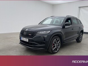 Skoda KodiaqRS 4x4 7-Sits Värmare Cockpit Canton Drag 2019, SUV