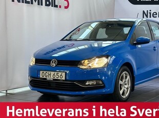 Volkswagen Polo1.2 TSI Euro 6 Lågskatt 2017, Halvkombi