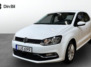 Volkswagen PoloTSI90 DSG Bluetooth 2017, Halvkombi