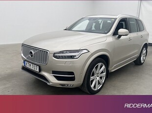 Volvo XC90D5 AWD Inscription 7-sits Pano B&W Luft HUD Drag 2016, SUV