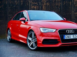 Audi A3 Sedan 2.0 TDI 150hk S-Line|Pano|B&O|Navi|Keyless|