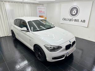 BMW 118 d 5-dörrars Steptronic 143 HK / Sportline /