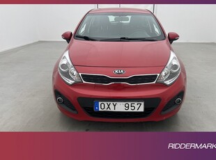 Kia Rio 1.2 CVVT 84hk Advance Två-Brukare Rattvärm 0,44l/mil