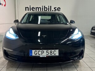 Tesla Model 3 Long Range AWD Kamera Pano GPS Skinn S/V-hjul