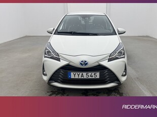 Toyota Yaris Hybrid e-CVT 101hk Y20 Kamera Navi Farthållare