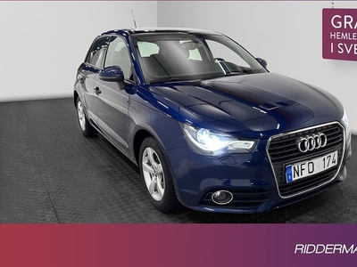 Audi A11.6 TDI Proline Panorama P-sensorer 1 Ägare 2013, Halvkombi