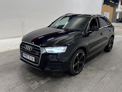 Audi Q3Quattro TDI Proline Sensorer Bluetooth Välserv 2017, SUV