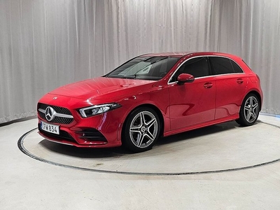 Mercedes A180Benz A 180 AMG Sport Kamera Bluetooth Carplay USB 2019, Halvkombi