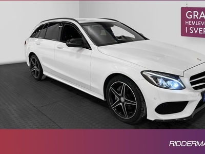 Mercedes C220Benz C 220 d 4M AMG Burm Värmare Kamera Drag 2017, Kombi