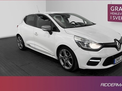 Renault Clio1.2 TCe GT-Sport Värmare Skinn Navi BASS 2015, Halvkombi