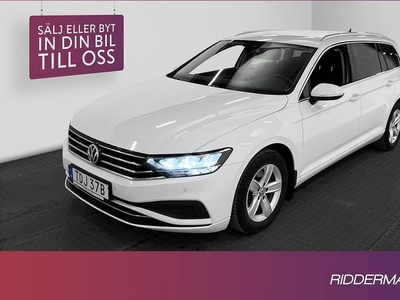 Volkswagen Passat1.5 TSI Värmare Kamera Navi Drag 2020, Kombi