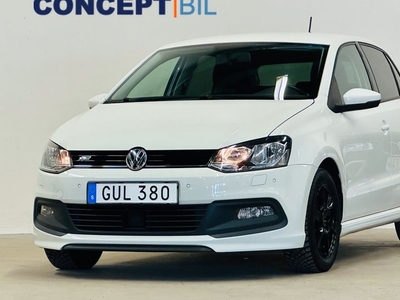 Volkswagen Polo5-dörrar 1.2 TSI DSG R-line Vinterhjul 2017, Halvkombi