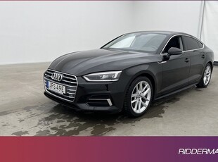 Audi A5Sportback 45 TFSI Quattro Proline P-Sensorer 2019, Sportkupé