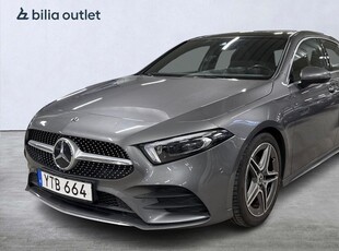 Mercedes A200Benz A 200 AMG Widescreen Pano Navi Drag 360º 2019, Halvkombi